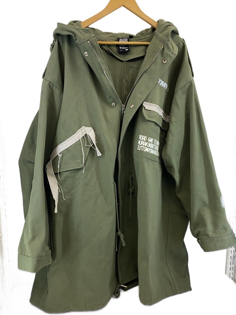 【中古】ZUTOMAYO◆モッズコート/XL/--/KHK【メンズウェア】