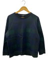 【中古】BLACK LABEL CRESTBRIDGE◆スウェット/L/ポリエステル/グリーン/チェック【メンズウェア】(4)