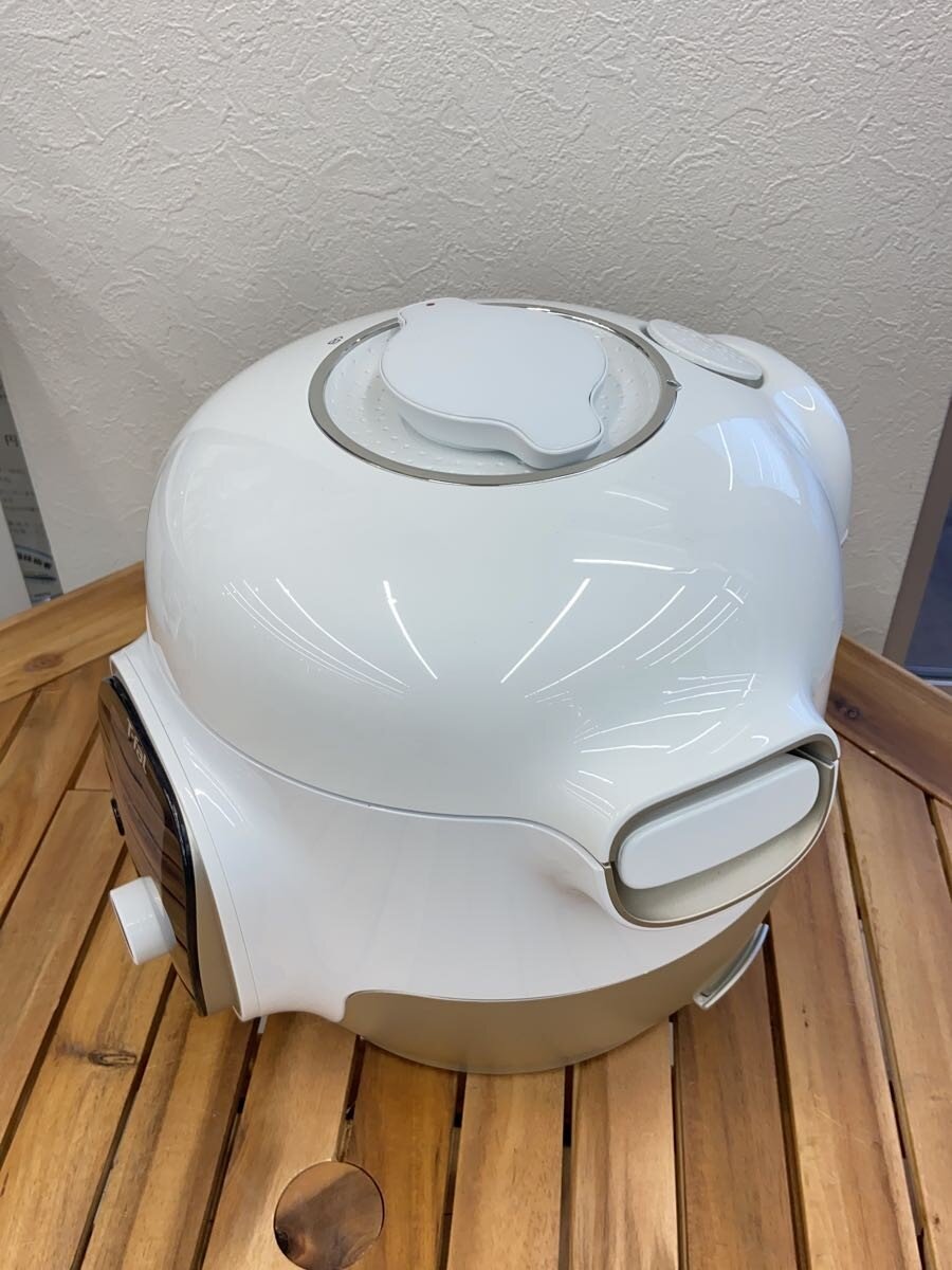【中古】T-fal◆電気圧力鍋 CY8741JP/クックフォーミー/ホワイト/圧力調理/1台7役/3...