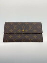 【中古】LOUIS VUITTON◆LOUIS VUITTON ルイヴィトン ポルト・トレゾール・インターナショナル_モノグラム【服飾雑貨他】