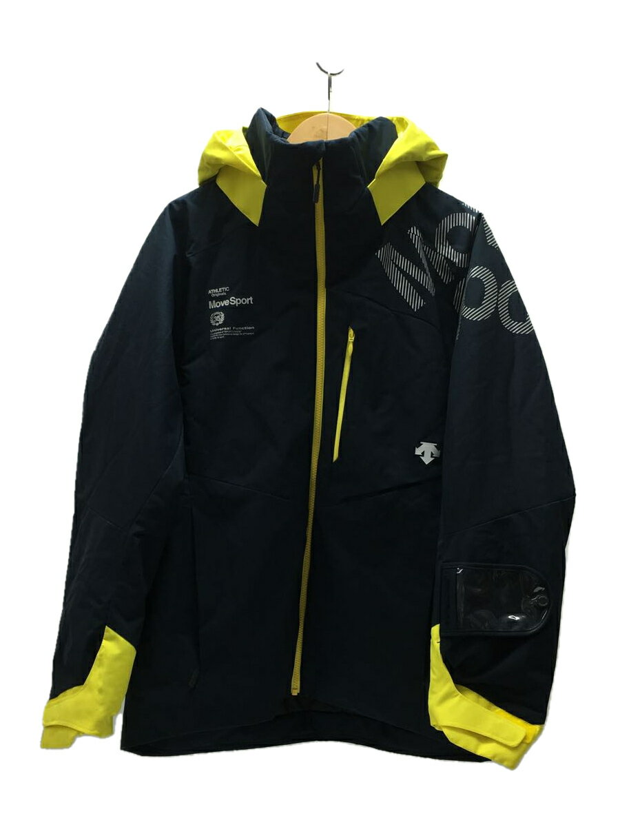 【中古】DESCENTE◆ウェアー/XO/NVY/DWMSJK71【スポーツ】