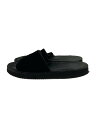 【中古】YOAK◆OLIVER/サンダル/40/BLK/スウェード【シューズ】(4)
