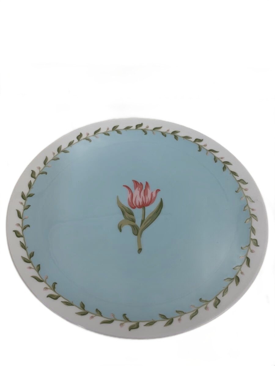 【未使用】ティファニー　チューリップ　ケーキ皿　サラダ　デザート皿 未使用】ティファニー チューリップ ケーキ皿 サラダ デザート皿 未