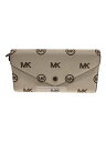 【中古】MICHAEL KORS◆長財布/--/CRM/レディース/35R4GTVE7L【服飾雑貨他】