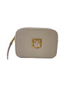 【中古】FURLA◆ウエストバッグ/--/PNK/無地【バッグ】