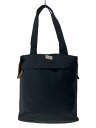 【中古】Herschel◆トートバッグ/ポリエステル/BLK【バッグ】