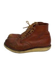 【中古】RED WING◆エンジニアブーツ/28cm/BRW/レザー/8166【シューズ】