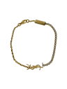 【中古】SAINT LAURENT◆ブレスレット/--/GLD/レディース/712345 Y1526【服飾雑貨他】