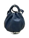 【中古】LOEWE◆ハンドバッグ/レザー/ネイビー/バウンスバッグ/ロエベ//【バッグ】(4)
