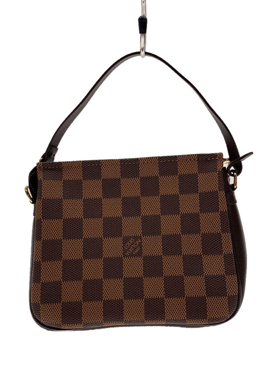 【中古】LOUIS VUITTON◆ポーチ/PVC/ブラウン/総柄/N51982/ルイヴィトン【バッグ】