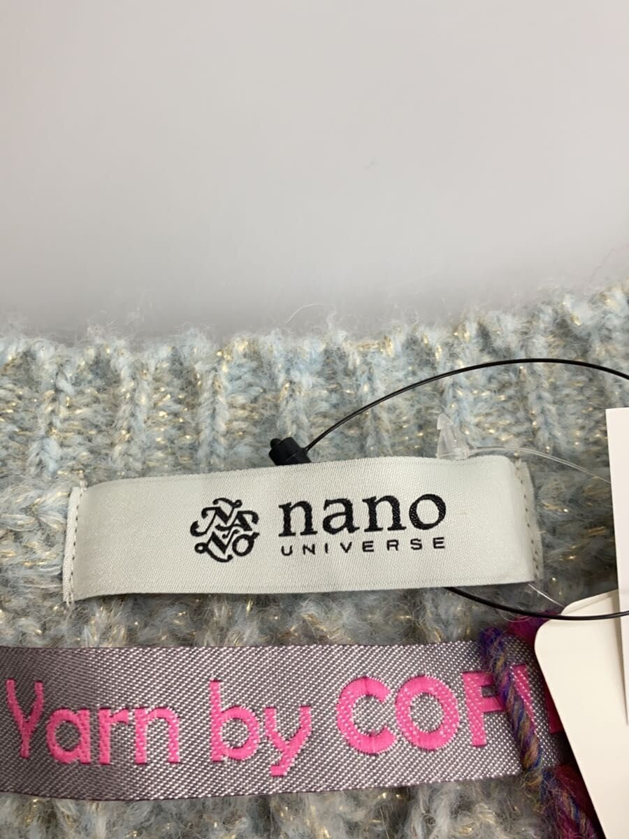 【中古】nano universe◆ケーブルガーターカーディガン(厚手)/36/アクリル/BLU/無地/669-9222028【レディースウェア】 jumblestore-37961307 2nd STREET 楽天市場店 サンプル画像3