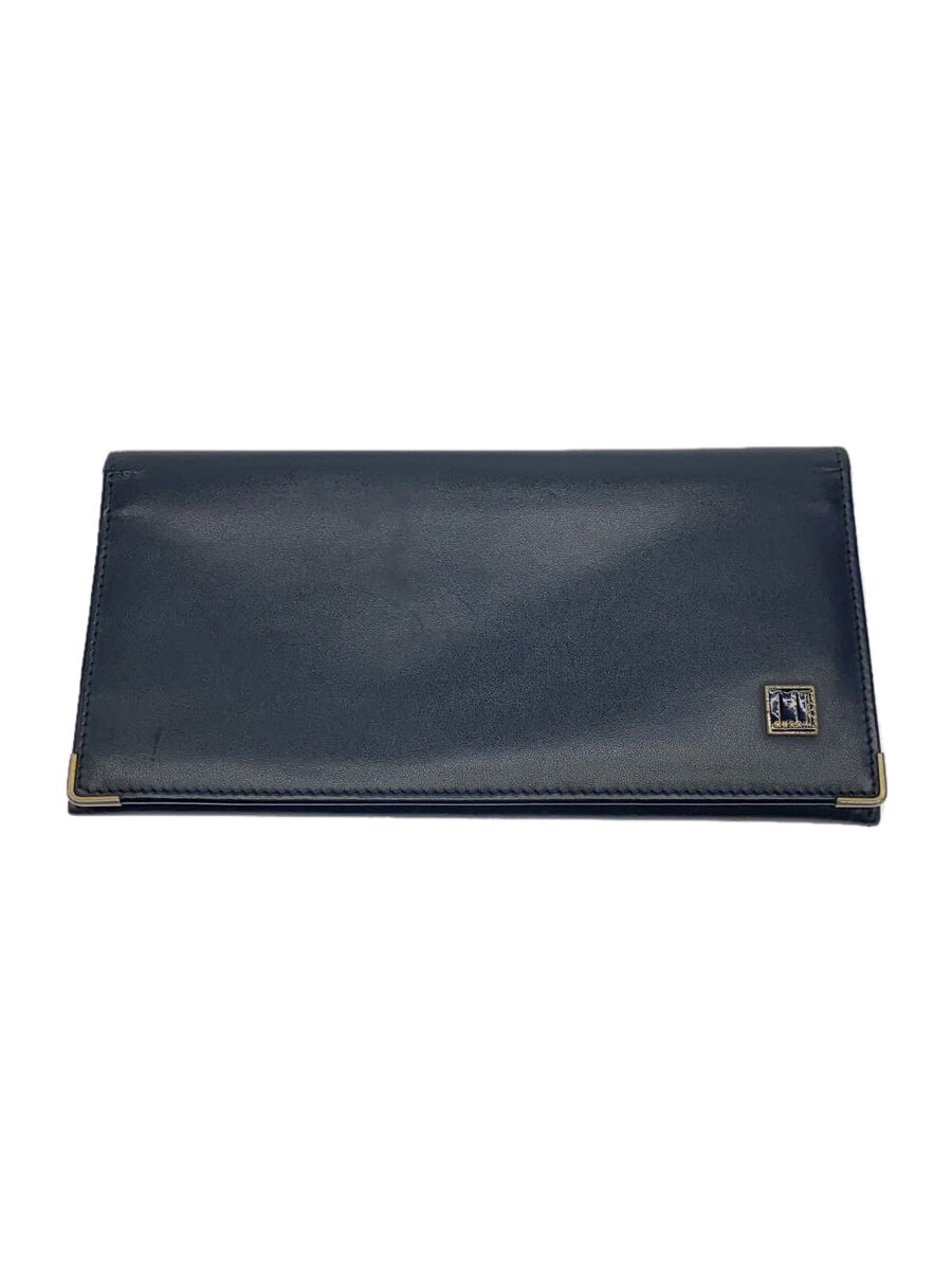 【中古】dunhill◆長財布/レザー/BLK/メンズ【服飾雑貨他】