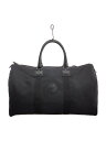 【中古】HUNTING WORLD◆ボストンバッグ/キャンバス/BLK【バッグ】