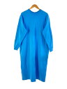 【中古】MAISON EUREKA◆長袖ワンピース/--/--/BLU/無地//【レディースウェア】(4)