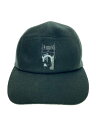 【中古】HERMES◆23SS/Nevada Super H/キャップ/カシミア/グリーン/メンズ【服飾雑貨他】
