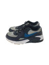 【中古】NIKE◆キッズ靴/17.5cm/スニーカー/NVY【キッズ】