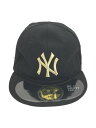 【中古】NEW ERA◆キッズ他/BLK/ヤンキース/48.3cm【キッズ】