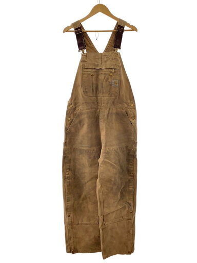 【中古】Carhartt◆オーバーオール/ダブルニー/36/コットン/CML/R37-BRN//【メンズウェア】 【中古】Carhartt◆オーバーオール/ダブルニー/36/コットン/CML/R37-BRN//【メンズウェア】