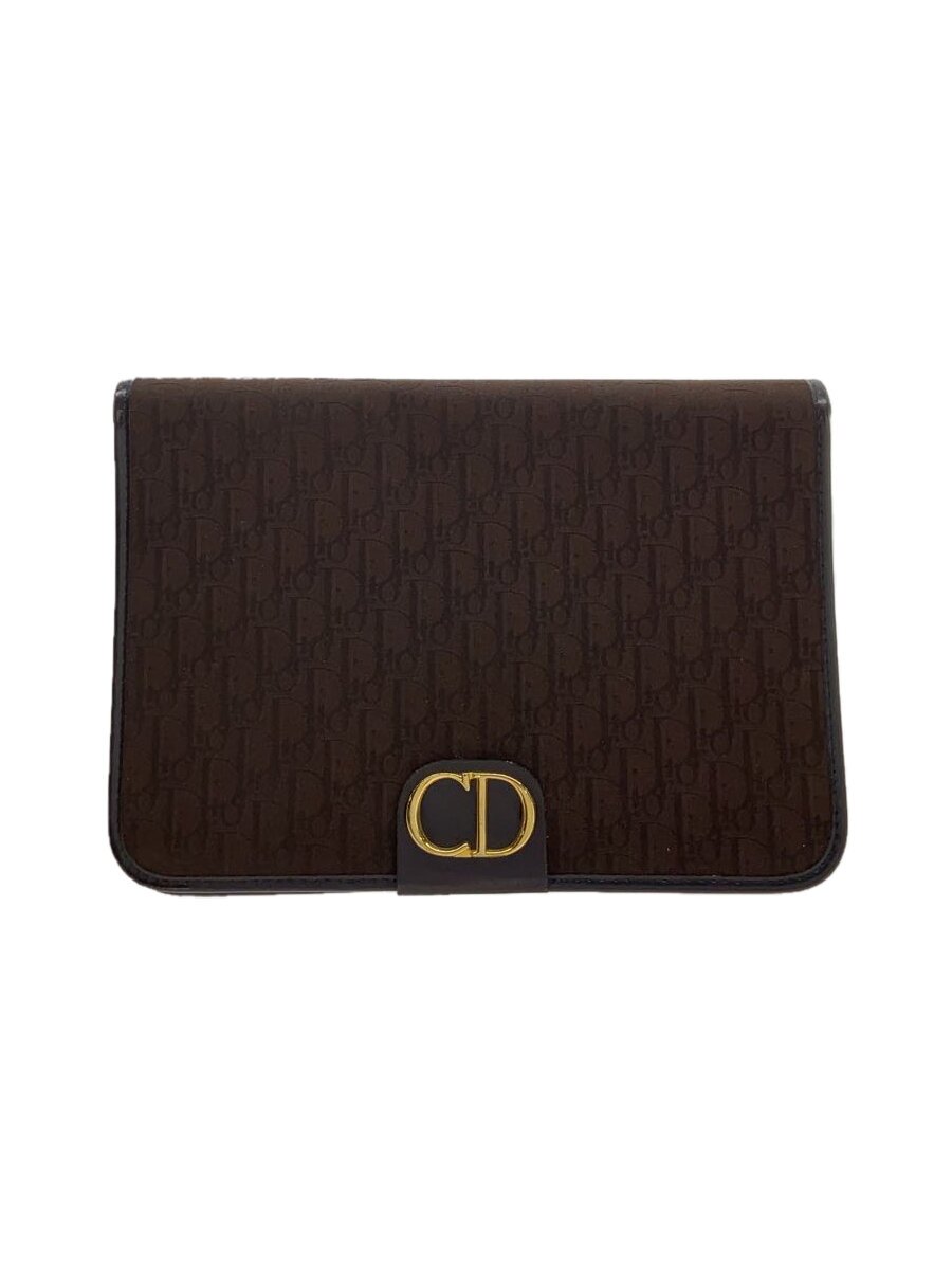 CHRISTIAN DIOR - 【中古】Christian Dior◆ショルダーバッグ/キャンバス/BRW/総柄【バッグ】