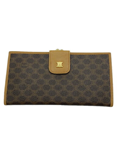 【中古】CELINE◆長財布/レザー/BRW/総柄/レディース【服飾雑貨他】 【中古】CELINE◆長財布/レザー/BRW/総柄/レディース【服飾雑貨他】