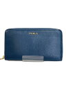 【中古】FURLA◆BLUGINEPRO/長財布/PVC/BLU