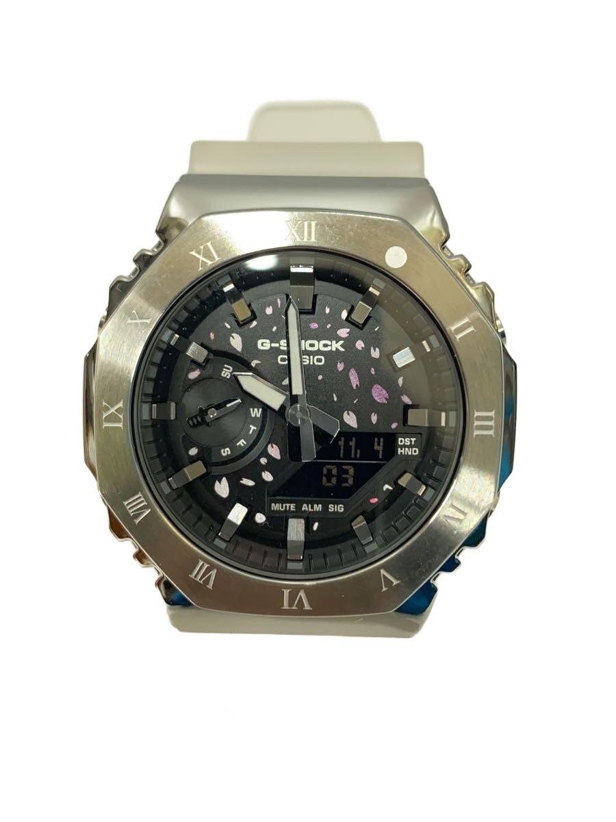 【中古】CASIO◆ONE OK ROCK/ワンオクロック/結成20周年コラボ_G-SHOCK/アナログ/BLK/SLV【服飾雑貨他】