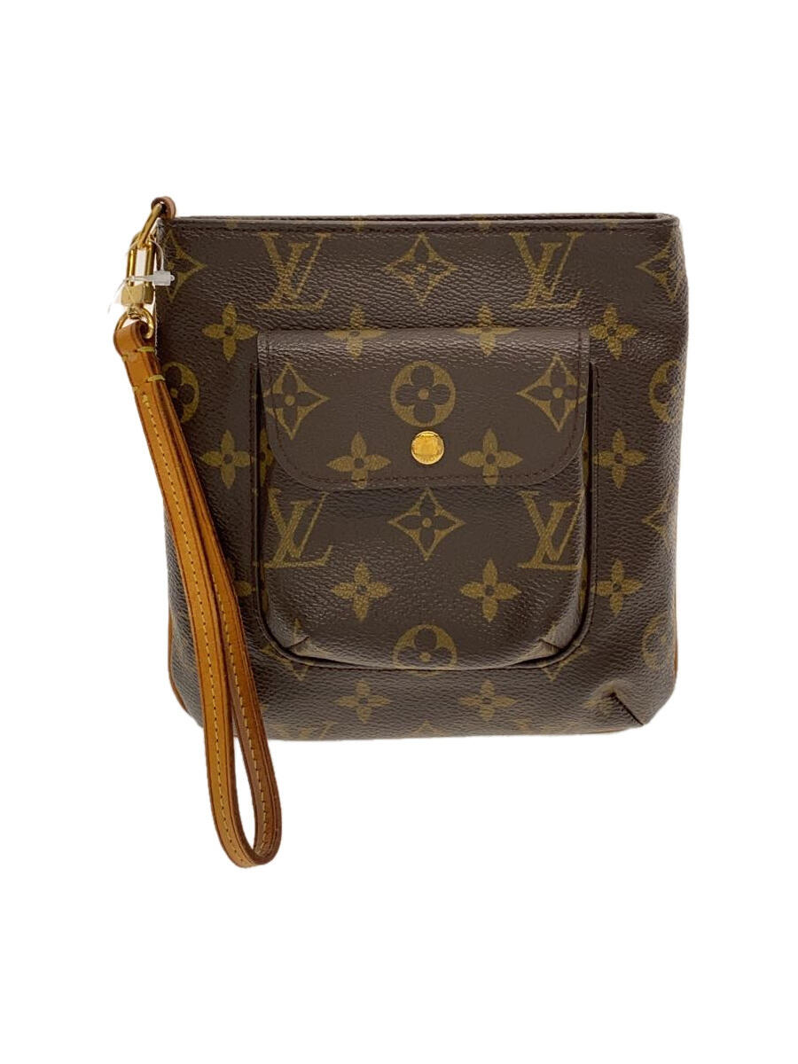 【中古】LOUIS VUITTON◆パルティシオン_モノグラム・キャンバス_BRW【バッグ】