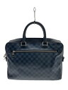 【中古】LOUIS VUITTON◆ポルト・ドキュマン・ビジネス_ダミエ・コバルト_NVY/PVC/NVY【バッグ】