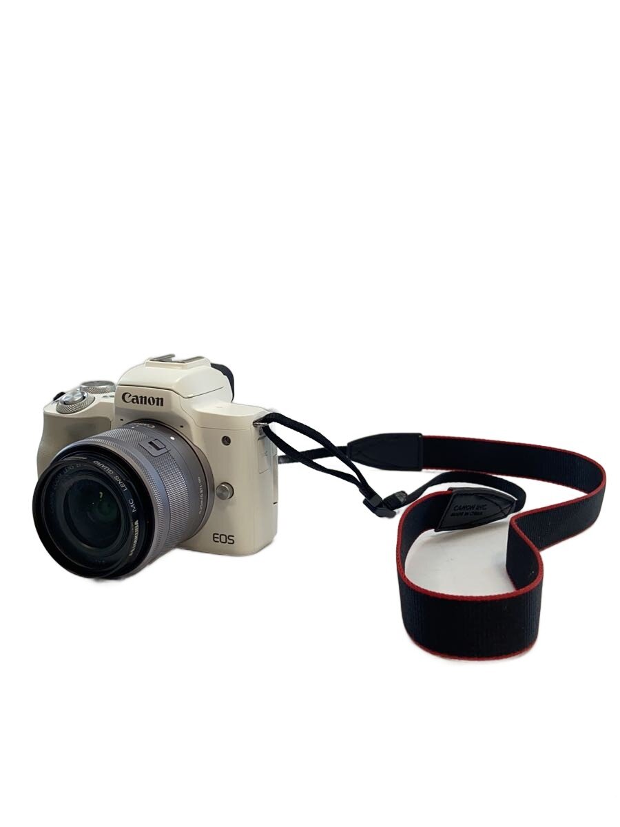 【中古】CANON◆デジタル一眼カメラ EOS Kiss M2 ダブルズームキット【カメラ】