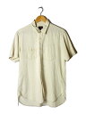 【中古】LOST CONTROL◆PP CHAMBRAY WORK SHIRTS/L/コットン/CRM/無地/L13S2-2081【メンズウェア】