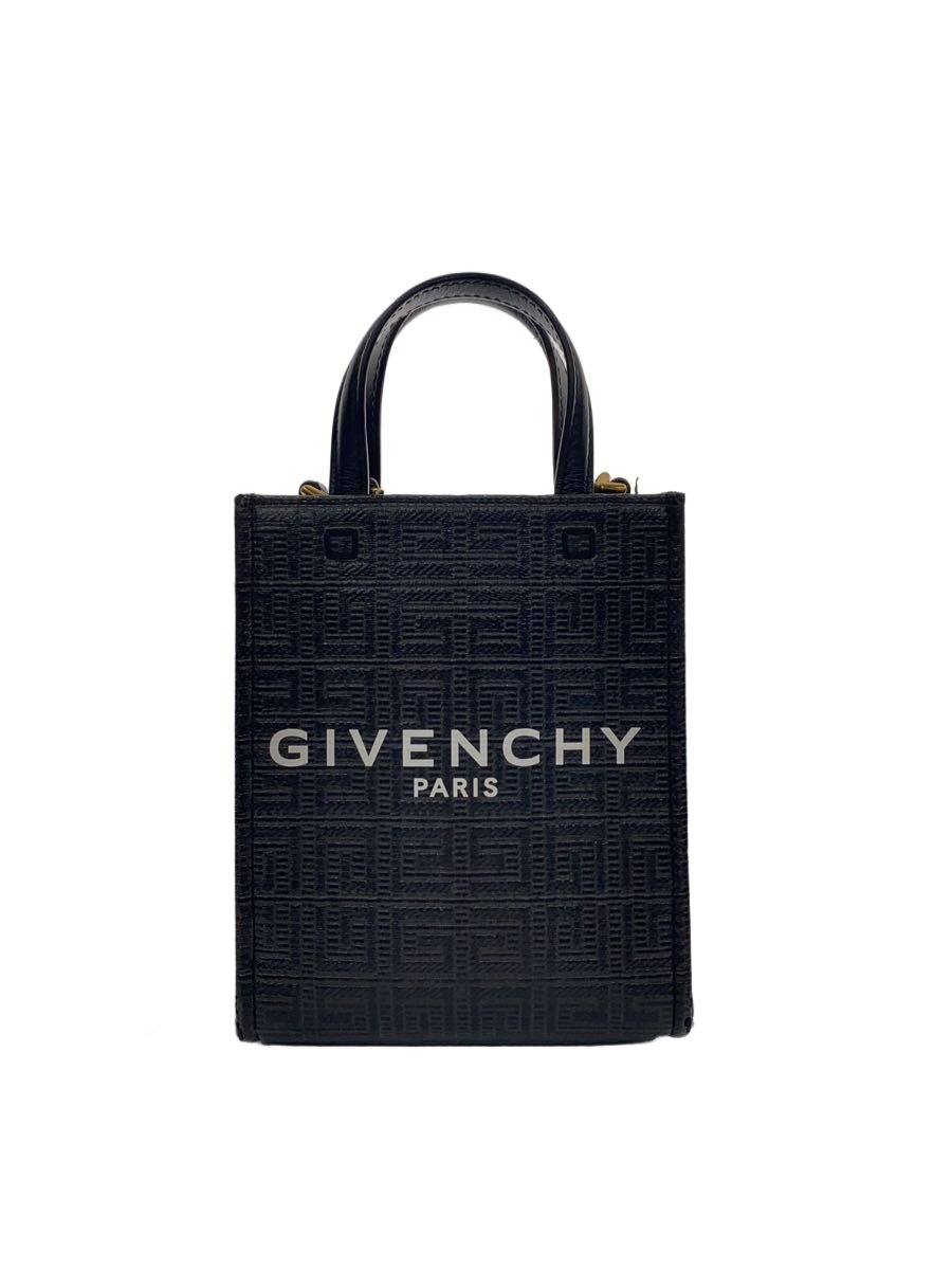 GIVENCHY◆ショルダーバッグ/レザー/BLK/MINI VERTICAL