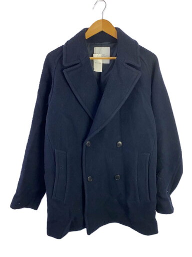 【中古】UNITED ARROWS green label relaxing◆コート/L/ウール/ネイビー/無地【メンズウェア】 【中古】UNITED ARROWS green label relaxing◆コート/L/ウール/ネイビー/無地【メンズウェア】