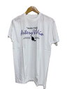 【中古】Tシャツ/FREE/コットン/WHT/プリント/尾崎豊【メンズウェア】