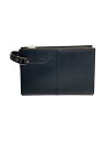 【中古】COMPLEX GARDENS◆セカンドバッグ/レザー/BLK【バッグ】