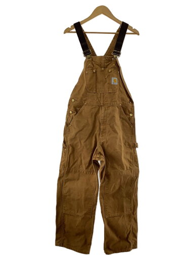 【中古】Carhartt◆USA製/ダブルニー/オーバーオール/32/コットン/BRW/R01 BRN【メンズウェア】 【中古】Carhartt◆USA製/ダブルニー/オーバーオール/32/コットン/BRW/R01 BRN【メンズウェア】
