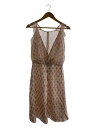 【中古】3.1 Phillip Lim◆Draped Wrap Silk Dress/ノースリーブワンピース/2/シルク/PNK/PS15-9553SAP【レディースウェア】