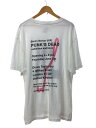 【中古】AKA SIX simon barker fragment design/Tシャツ/XL/コットン/WHT【メンズウェア】