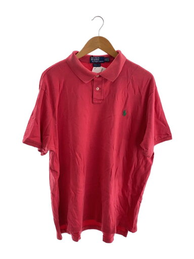 【中古】POLO RALPH LAUREN◆ポロシャツ/XXL/コットン/RED//【メンズウェア】 【中古】POLO RALPH LAUREN◆ポロシャツ/XXL/コットン/RED//【メンズウェア】