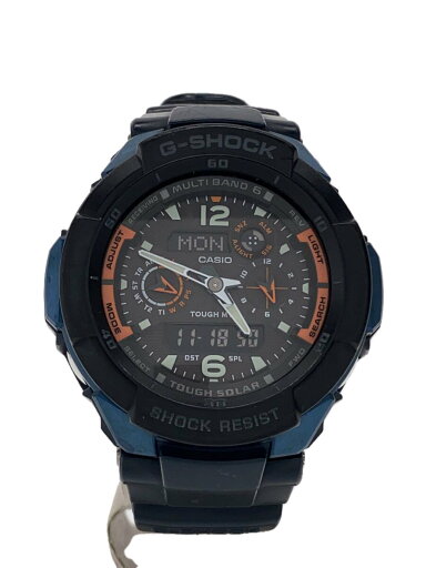 【中古】CASIO◆ソーラー腕時計・G-SHOCK/デジアナ/NVY【服飾雑貨他】 【中古】CASIO◆ソーラー腕時計・G-SHOCK/デジアナ/NVY【服飾雑貨他】