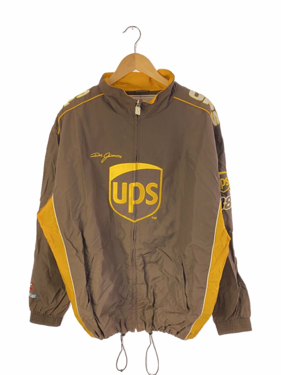【中古】CHASE◆ブルゾン/XL/ナイロン/BRW【メンズウェア】
