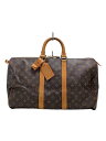 【中古】LOUIS VUITTON◆キーポル45_モノグラム・キャンバス_BRW/PVC/BRW//【バッグ】(4)