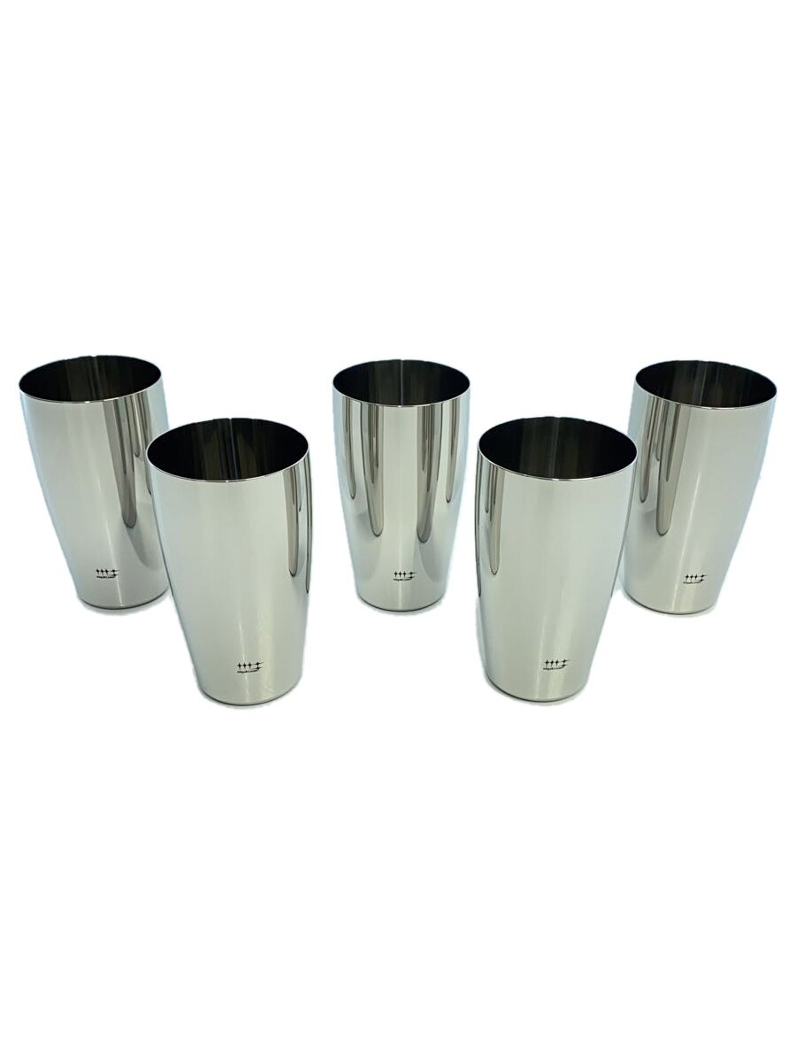 【中古】磨き屋シンジケート/ヨシカワ/タンブラー/グラス/5点セット/シルバー/ステンレス【キッチン用品】