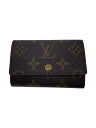 【中古】LOUIS VUITTON◆ミュルティクレ6_モノグラム_BRW/PVC/BRW/レディース【服飾雑貨他】