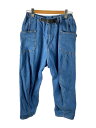 【中古】GRIP SWANY◆Jog 3D Wide Camp Pants/ボトム/S/コットン/IDG/無地/GSP-59【メンズウェア】