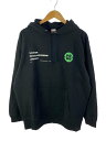 【中古】United Athle◆パーカー/XL/コットン/BLK【メンズウェア】