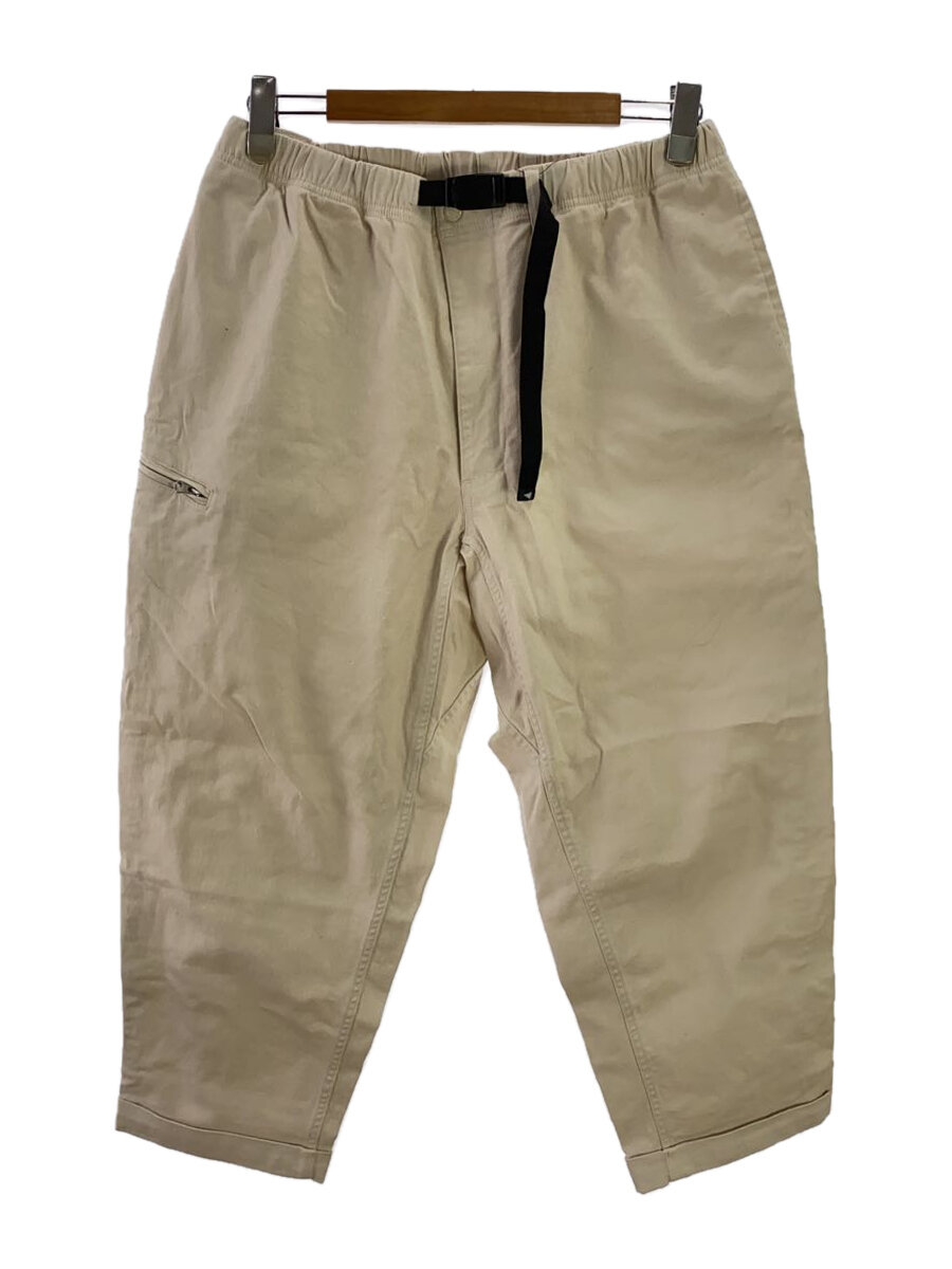 【中古】PILGRIM◆Salathe Twill Climbing Pantボトム/L/コットン/BEG/無地/36-24-0048-1【メンズウェア】