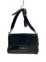【中古】COACH◆ショルダーバッグ/レザー/BLK/無地/H2222-CC068【バッグ】