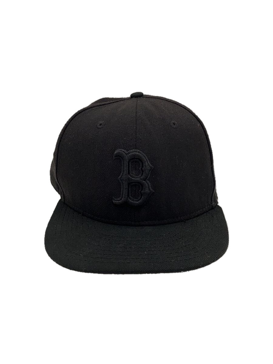 【中古】NEW ERA◆59FIFTY/キャップ/7 7/8/BLK/無地/メンズ【服飾雑貨他】