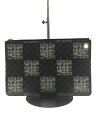 【中古】LOUIS VUITTON◆ポシェット・ジュールPM_ダミエ・グラフィット_BLK/PVC/BLK/総柄【バッグ】