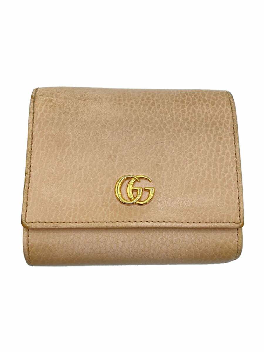 【中古】GUCCI◆2つ折り財布/--/ORN/レディース/598587・2184【服飾雑貨他】